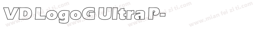 VD LogoG Ultra P字体转换